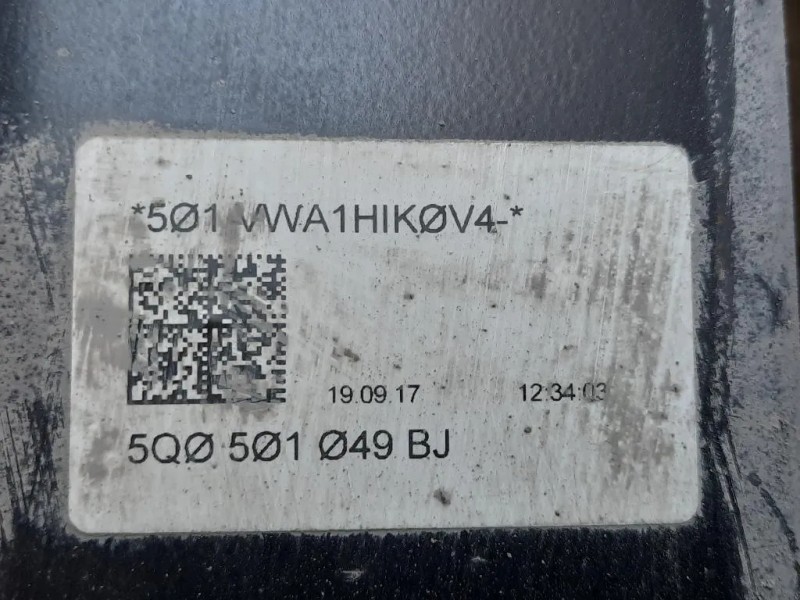 Assale POST 5Q0501049BJ Volkswagen GOLF VII 2017