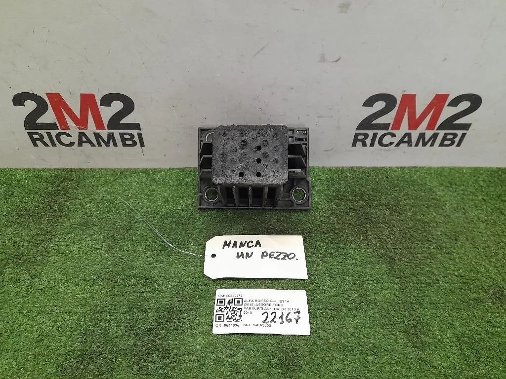 Assorbitore Paraurti ANT DX 50520272 Alfa Romeo Giulietta 2010