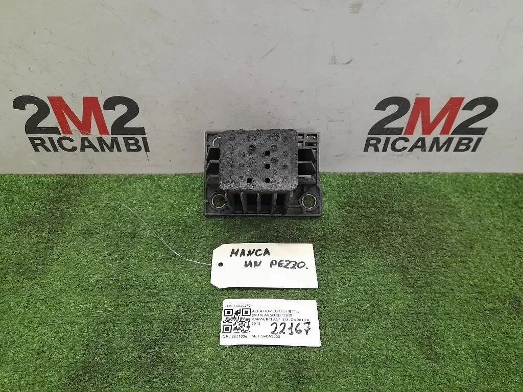 Assorbitore Paraurti ANT DX 50520272 Alfa Romeo Giulietta 2010