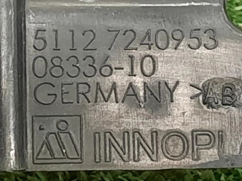 Assorbitore Paraurti POST 51127240953 STAFFA PARAURTI POST Bmw Serie 1 F20 Berlina 2012