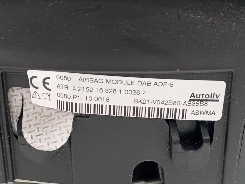 Air-bag Guidatore BK21-V042B85-AB35B8 Ford Transit Custom I 2013