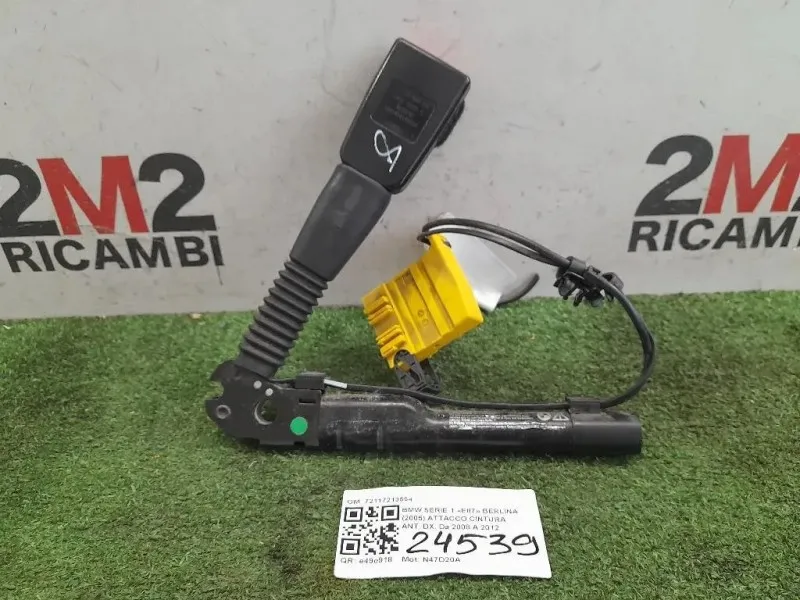 Attacco Cintura ANT DX 72117213564 Bmw Serie 1 E87 Berlina 2005