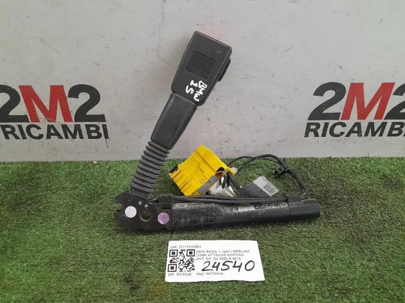 Attacco Cintura ANT DX 72117213564 Bmw Serie 1 E87 Berlina 2005