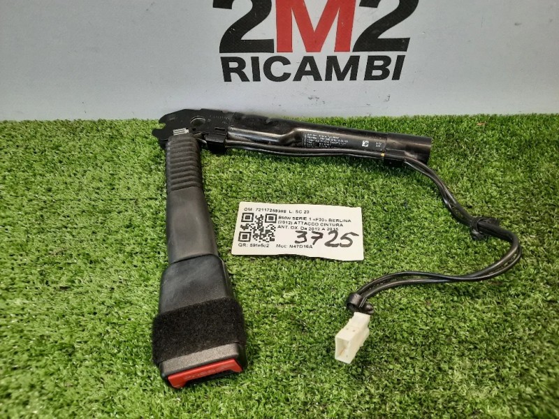 Attacco Cintura ANT DX 72117259388 Bmw Serie 1 F20 Berlina 2012