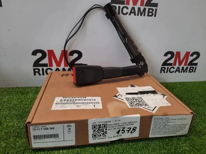 Attacco Cintura ANT DX 72117259388 Bmw Serie 1 F20 Berlina 2015