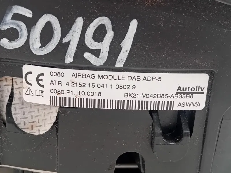 Air-bag Guidatore BK21-V042B85-AB35B8 Ford Transit Custom I 2013