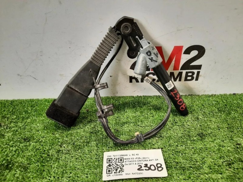 Attacco Cintura ANT DX 72117256646 Bmw X3 F25 2011