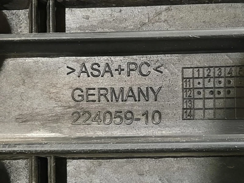 Griglia DI Ventilazione Paraurti ANT 224059-10 Mini Countryman Cooper R60 2010