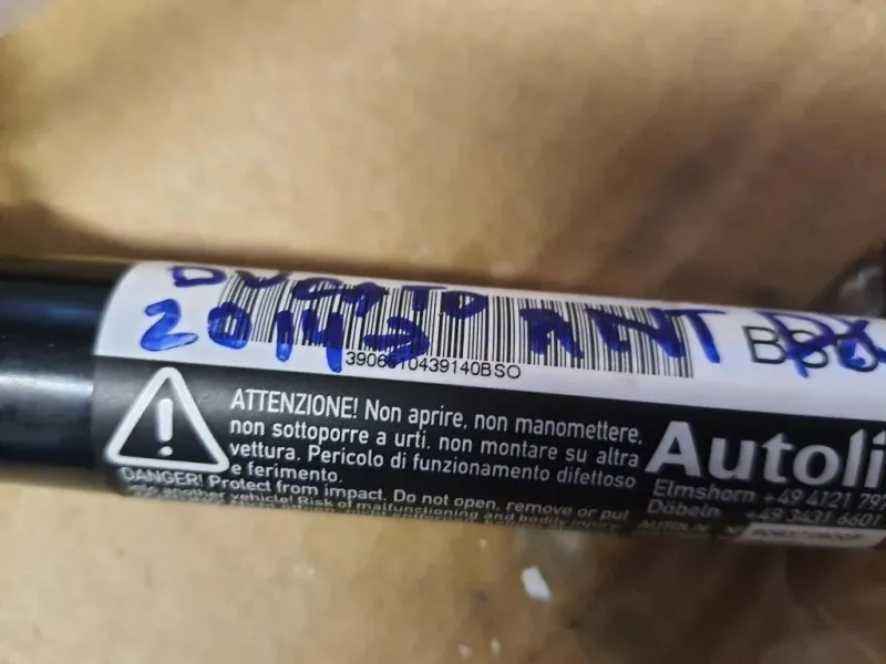 Attacco Cintura ANT DX 60911723 Fiat Ducato 290 2014