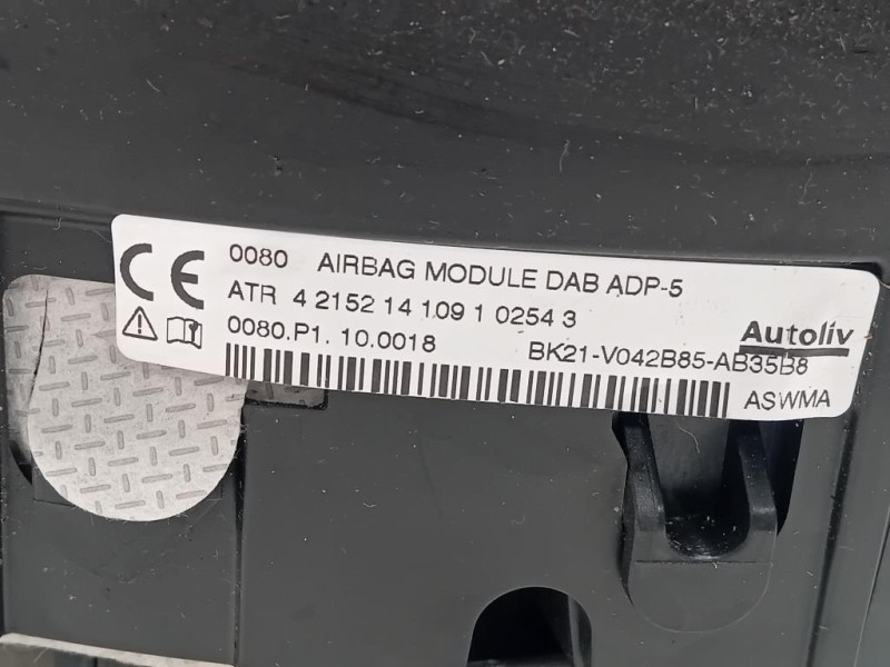 Air-bag Guidatore BK21-V042B85-AB35B8 Ford Transit Custom I 2013