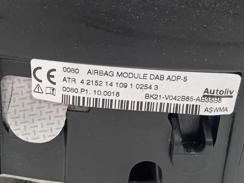 Air-bag Guidatore BK21-V042B85-AB35B8 Ford Transit Custom I 2013