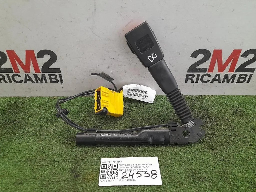 Attacco Cintura ANT SX 72117213563 Bmw Serie 1 E87 Berlina 2005