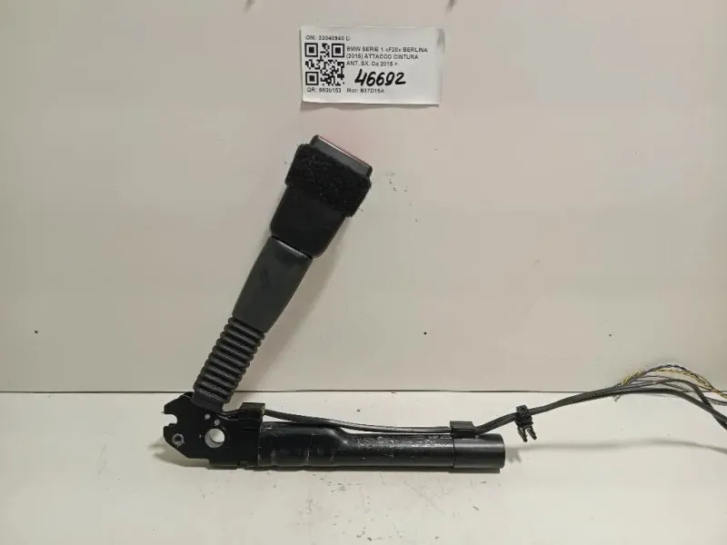 Attacco Cintura ANT SX 33040940 D Bmw Serie 1 F20 Berlina 2015