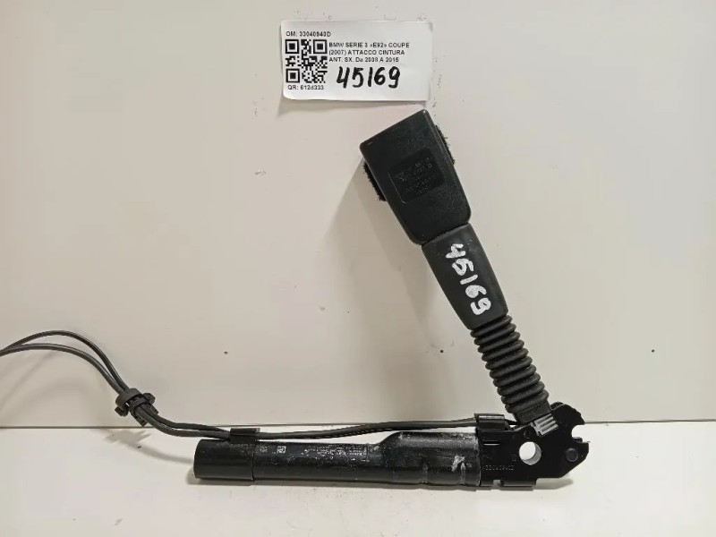 Attacco Cintura ANT SX 33040940D Bmw Serie 3 E92 Coupe 2007