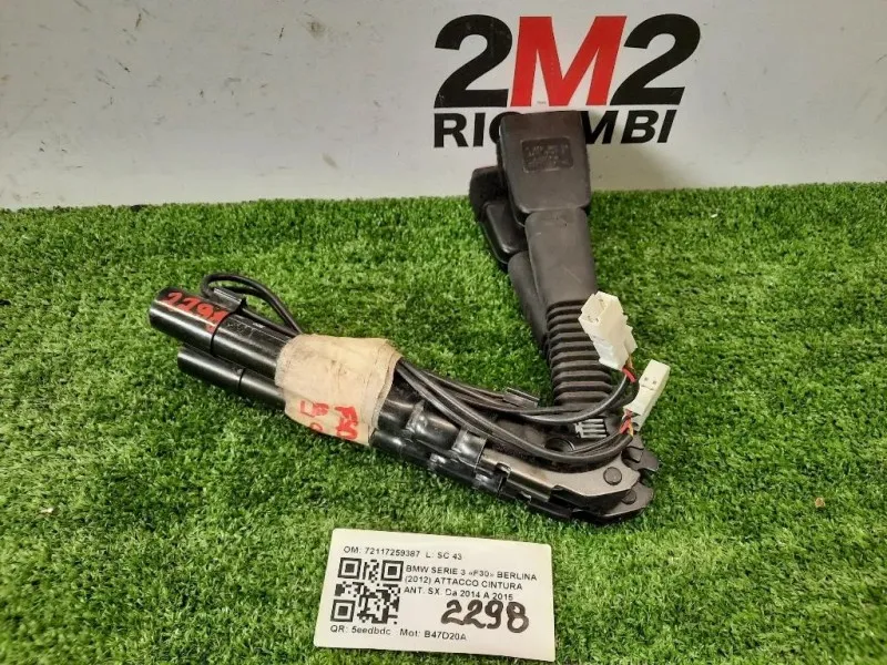 Attacco Cintura ANT SX 72117259387 Bmw Serie 3 F30 Berlina 2012
