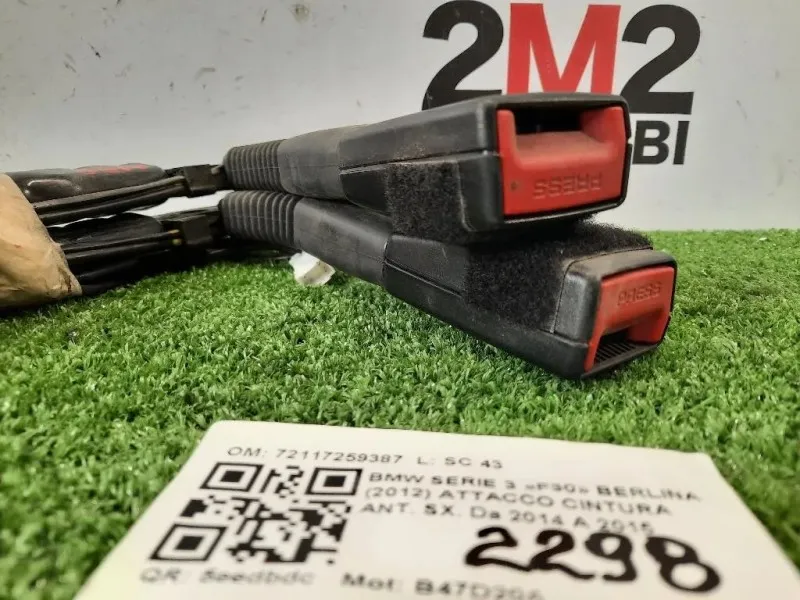 Attacco Cintura ANT SX 72117259387 Bmw Serie 3 F30 Berlina 2012