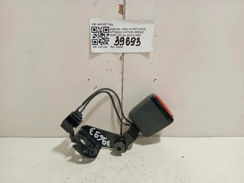 Attacco Cintura Sedile POST DX 4K8 857 740L Audi A6 4GD Avant 2016