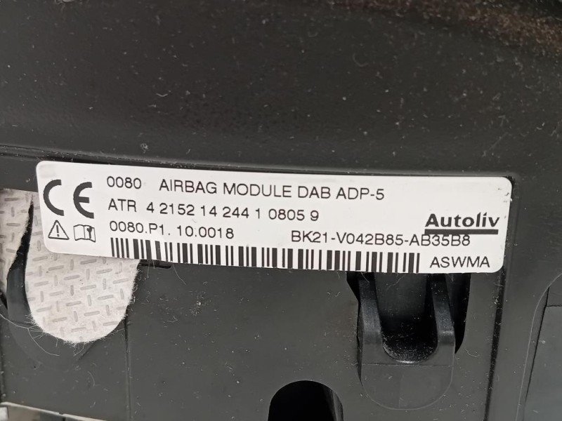 Air-bag Guidatore BK21-V042B85-AB Ford Transit Custom I 2013