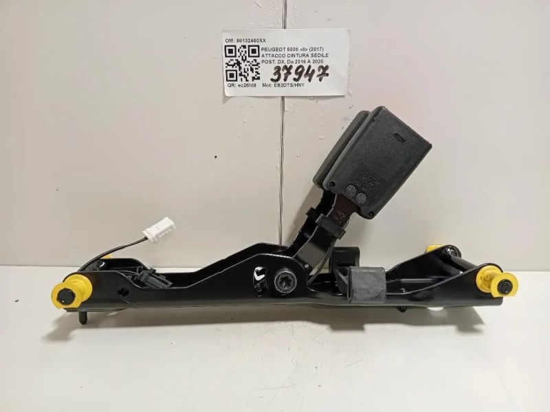 Attacco Cintura Sedile POST DX 98132460XX Peugeot 5008 II 2017