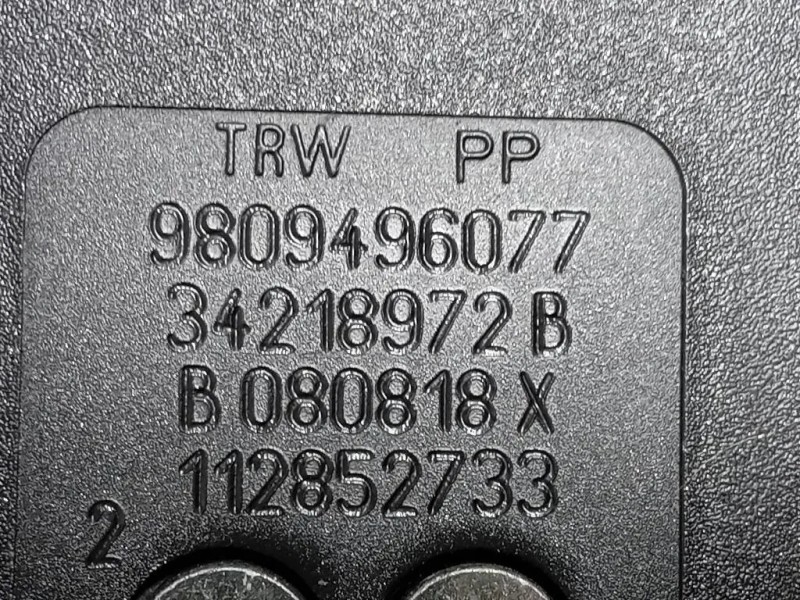 Attacco Cintura Sedile POST DX 98132460XX Peugeot 5008 II 2017