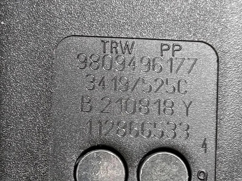 Attacco Cintura Sedile POST DX 98132460XX Peugeot 5008 II 2017