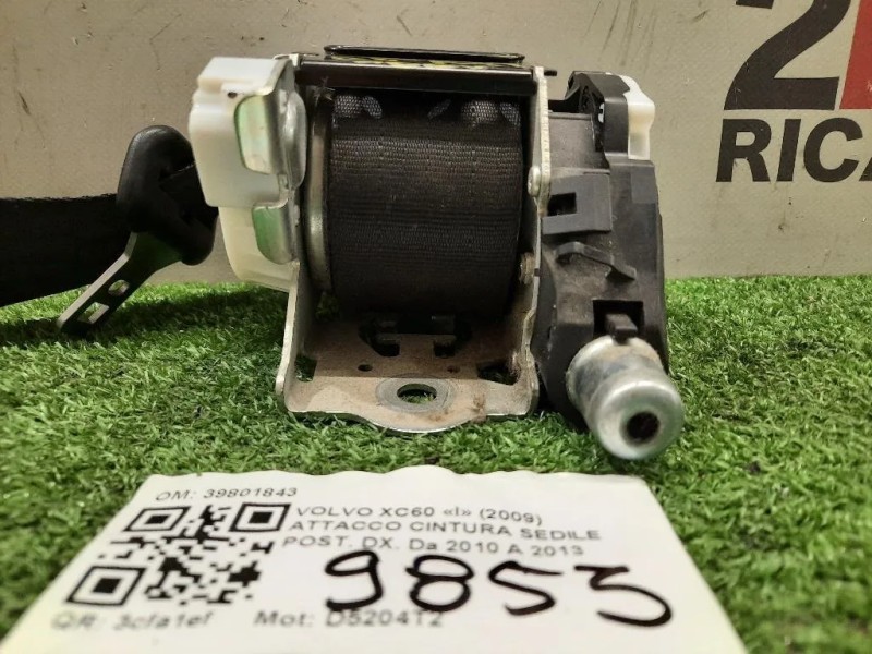 Attacco Cintura Sedile POST DX 39801843 Volvo XC60 I 2009