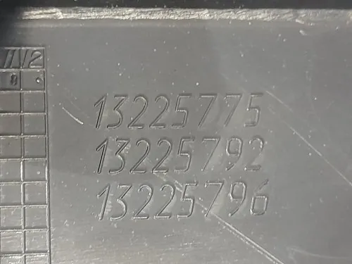 Griglia DI Ventilazione Paraurti ANT 13225780 Opel Astra H 2005