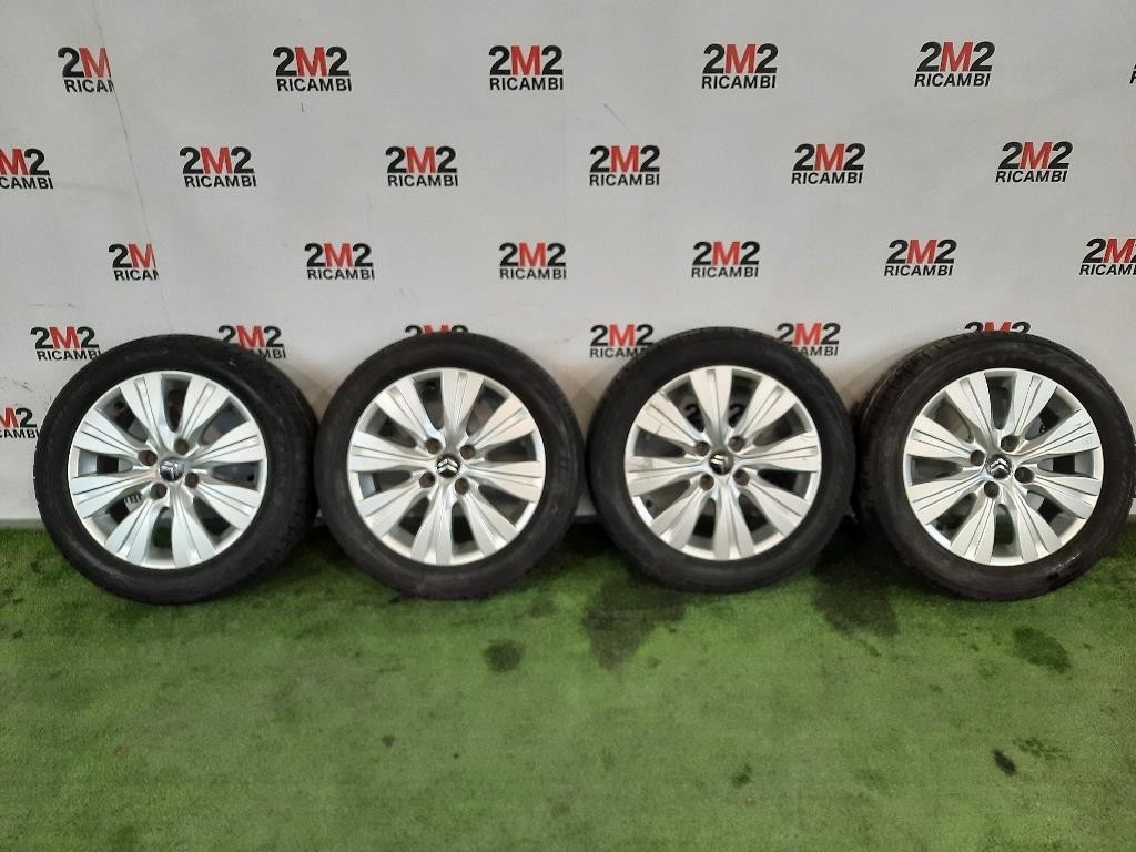 Cerchio Ruota ANT SX 19555 R16 9681810880 KIT 4 PZ Citroen C3 Picasso 2013