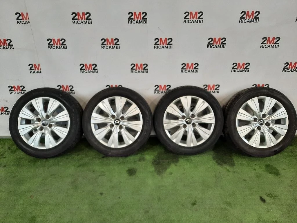 Cerchio Ruota ANT SX 19555 R16 9681810880 KIT 4 PZ Citroen C3 Picasso 2013