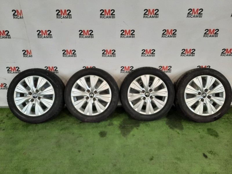 Cerchio Ruota ANT SX 19555 R16 9681810880 KIT 4 PZ Citroen C3 Picasso 2013