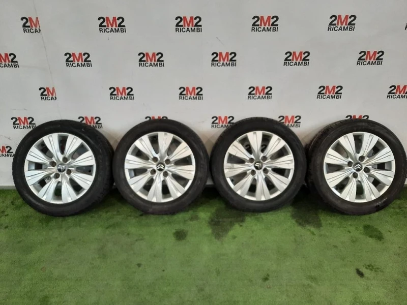 Cerchio Ruota ANT SX 19555 R16 9681810880 KIT 4 PZ Citroen C3 Picasso 2013