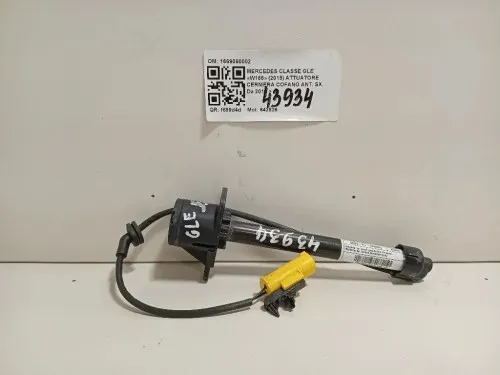 Attuatore Cerniera Cofano ANT SX 1669060002 Mercedes Classe GLE W166 2015