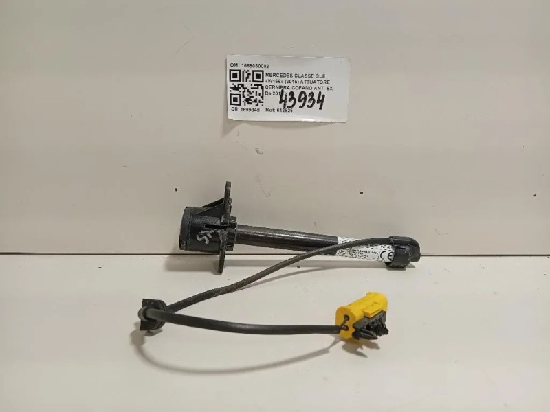 Attuatore Cerniera Cofano ANT SX 1669060002 Mercedes Classe GLE W166 2015