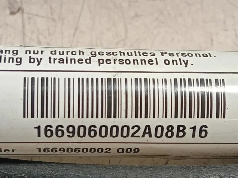 Attuatore Cerniera Cofano ANT SX 1669060002 Mercedes Classe GLE W166 2015