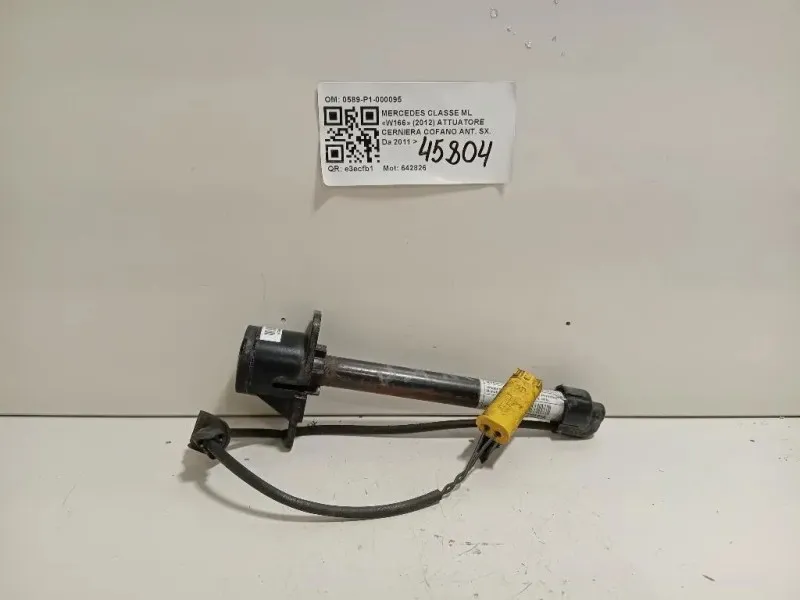 Attuatore Cerniera Cofano ANT SX ATTUATORE CERNIERA COFANO ANT SX Mercedes Classe ML W166 2012
