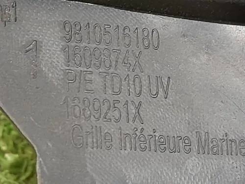 Griglia DI Ventilazione Paraurti ANT 9810516180 Peugeot 208 I 2015