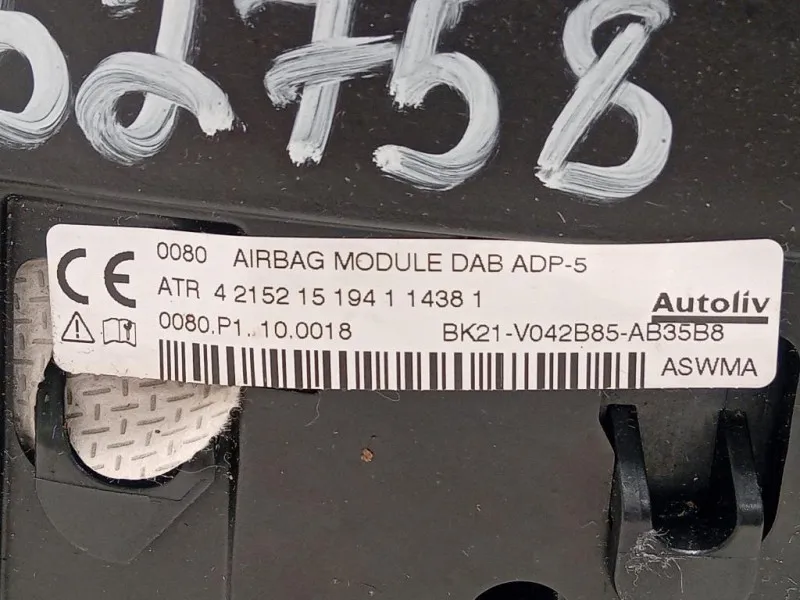 Air-bag Guidatore BK21-V042B85-AB Ford Transit Custom I 2013