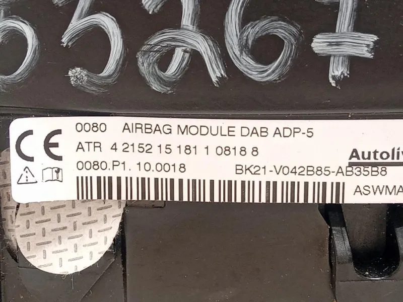 Air-bag Guidatore BK21-V042B85-AB Ford Transit Custom I 2013