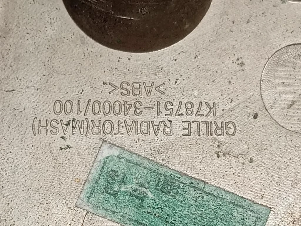 Griglia DI Ventilazione Paraurti ANT K78751-34000 Ssangyong Korando III 2011