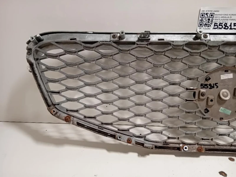 Griglia DI Ventilazione Paraurti ANT K78751-34000 Ssangyong Korando III 2011