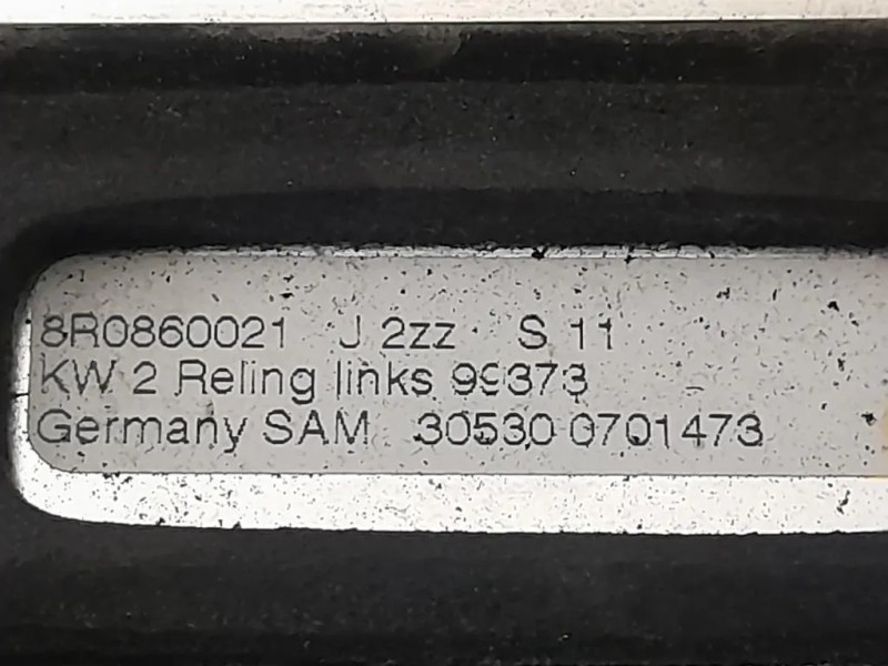 Barra Portapacchi Tetto 8R0860022 Audi Q5 8RB 2009