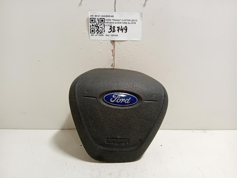 Air-bag Guidatore BK21-V042B85-AB Ford Transit Custom I 2013