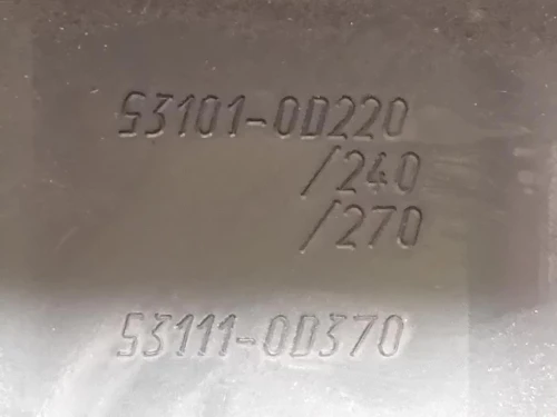 Griglia DI Ventilazione Paraurti ANT 53101-0D220 Toyota Yaris IV 2012