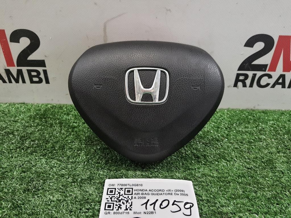 Air-bag Guidatore 77800TL0G810 Honda Accord IX 2009