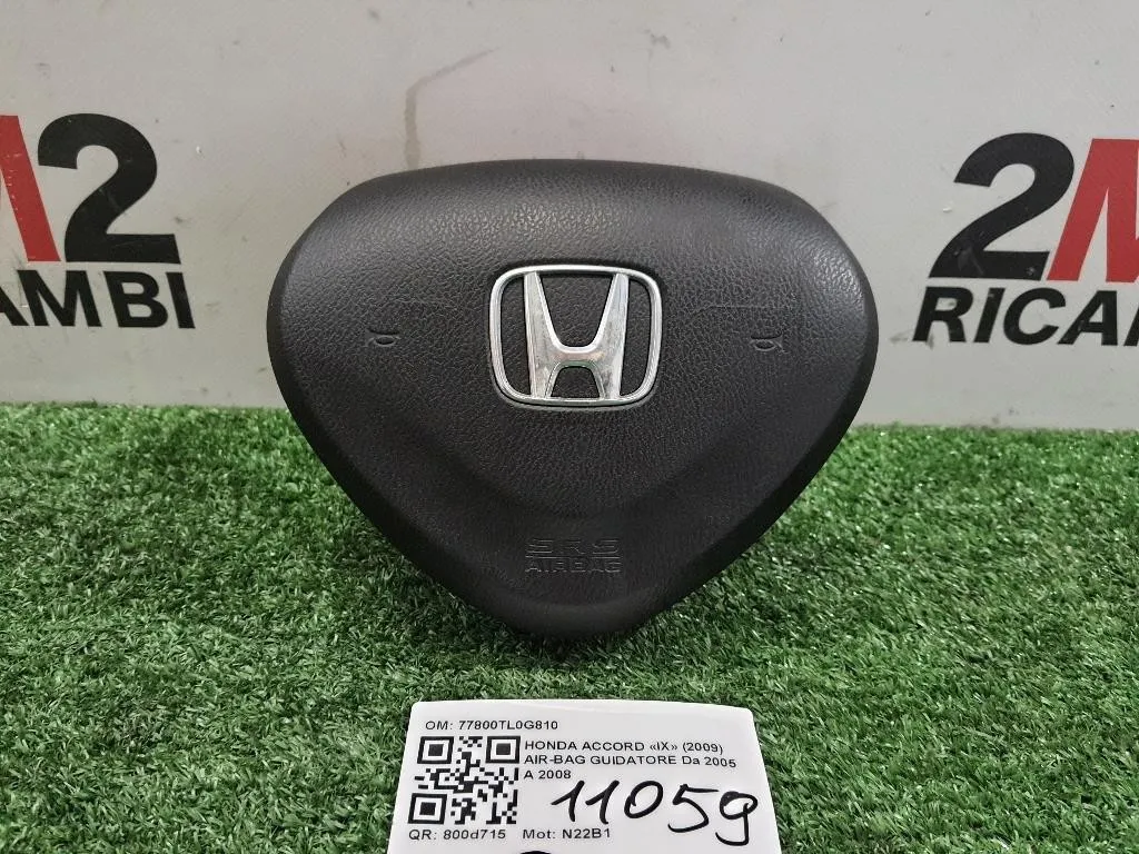 Air-bag Guidatore 77800TL0G810 Honda Accord IX 2009