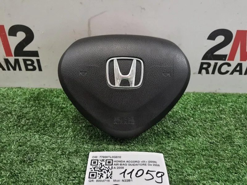 Air-bag Guidatore 77800TL0G810 Honda Accord IX 2009