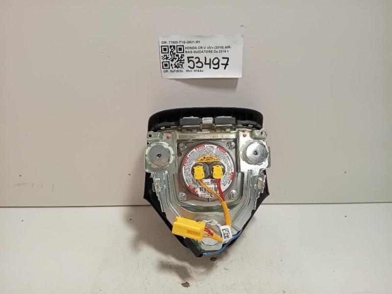 Air-bag Guidatore 77800-T1G-G821-M1 Honda CR-V IV 2015