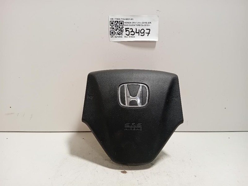 Air-bag Guidatore 77800-T1G-G821-M1 Honda CR-V IV 2015
