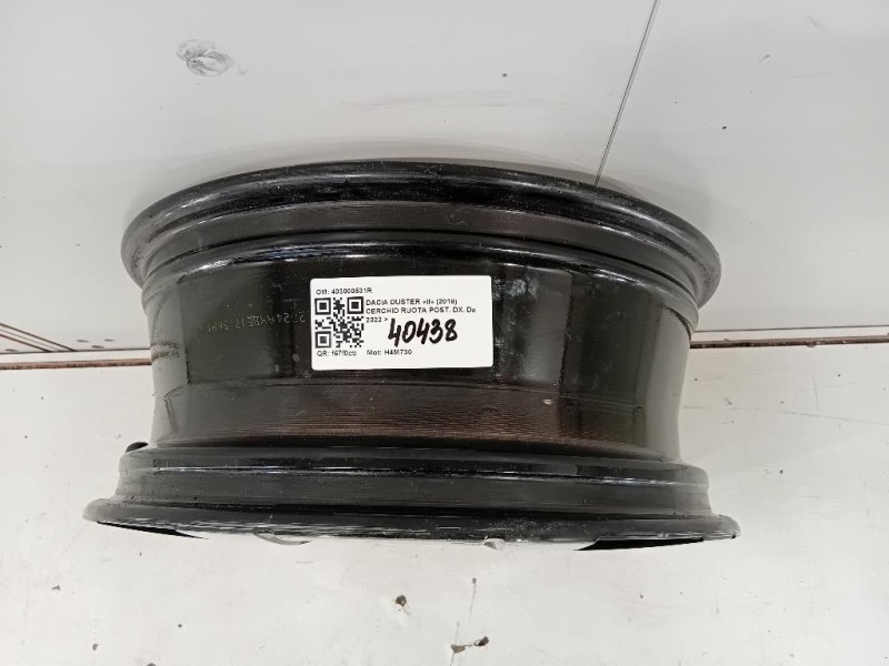Cerchio Ruota POST DX 403000531R Dacia Duster II 2018