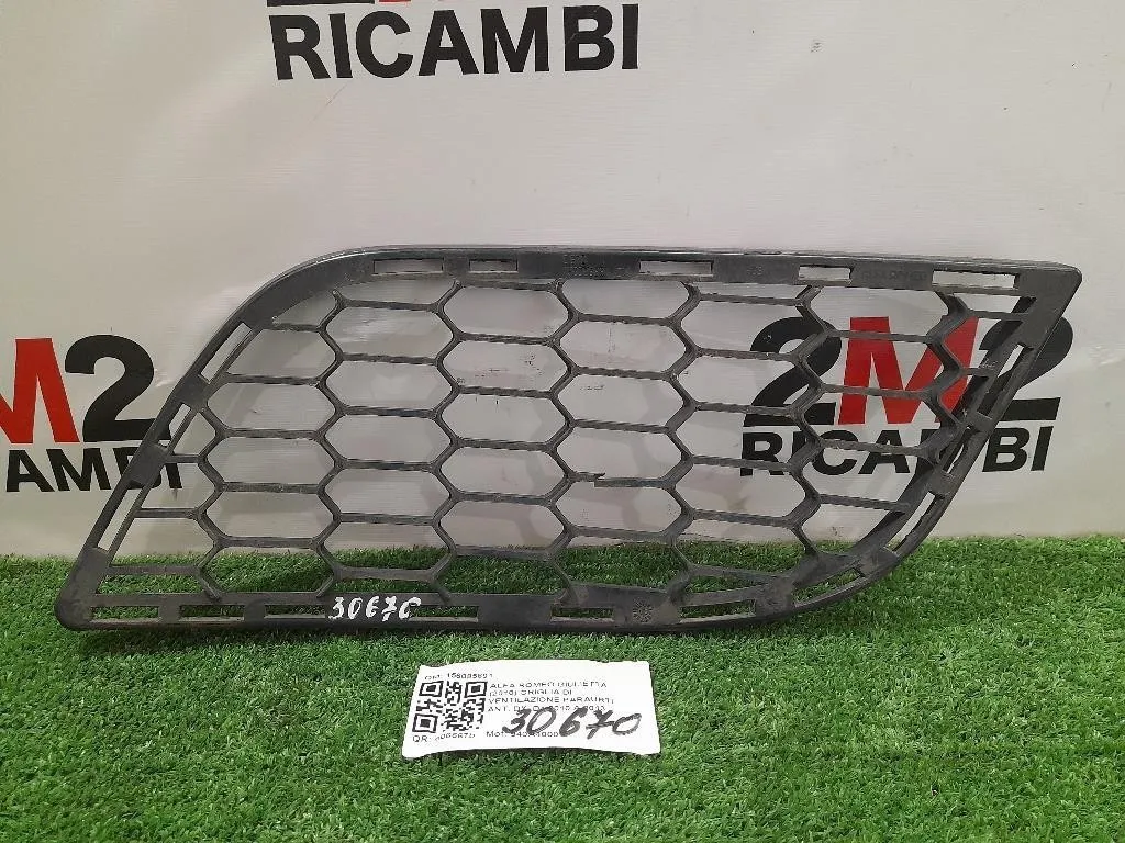 Griglia DI Ventilazione Paraurti ANT DX GRIGLIA ANT DX GIULIETTA 156085891 Alfa Romeo Giulietta 2010